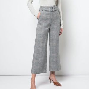 Veronica Beard Gray Wide Leg Pants